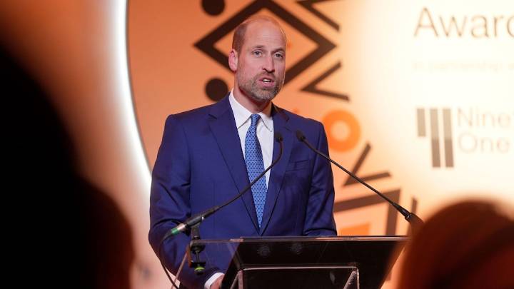 Prince William joined by royal cousin Zara Tindall as they head for Tusk Awards