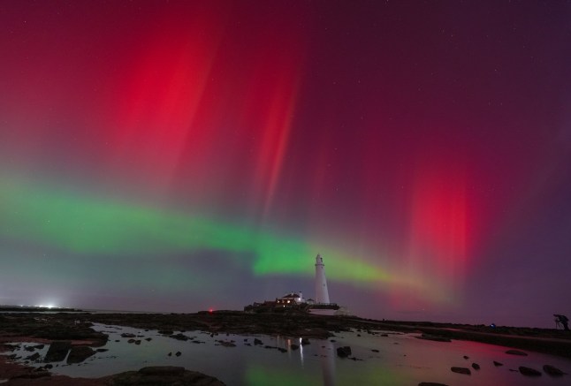 Northern Lights shimmer across the UK due to possible ‘severe’ geomagnetic storm