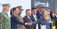 Reconoce Sheinbaum a personal militar y naval por apoyo en recientes inundaciones