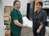 El Espinillo: la diputada Charole donó insumos al hospital de la localidad