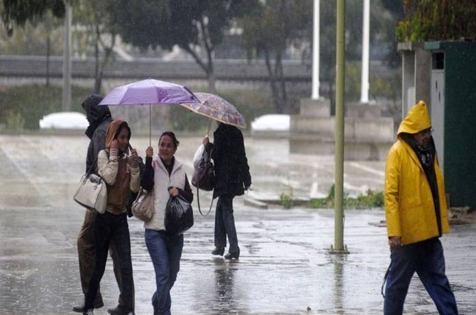 Precipitaciones de intensidad variable en el territorio nacional