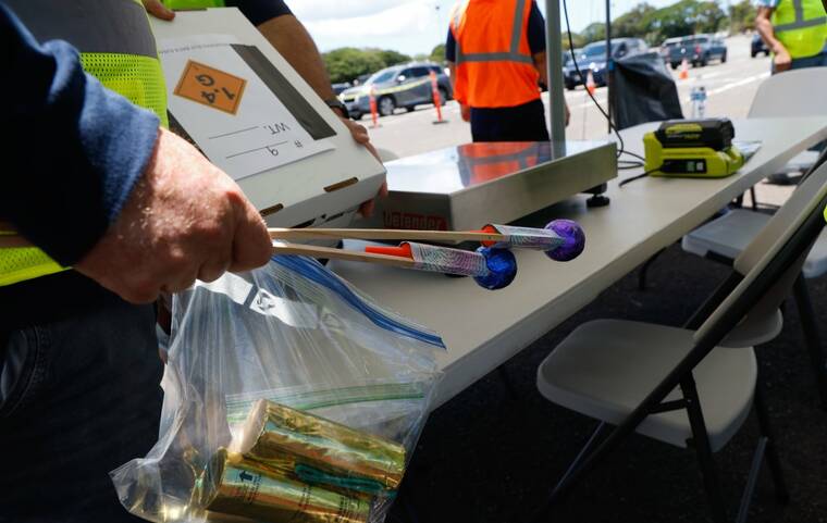 Last fireworks buyback event of 2025 to be held Sunday