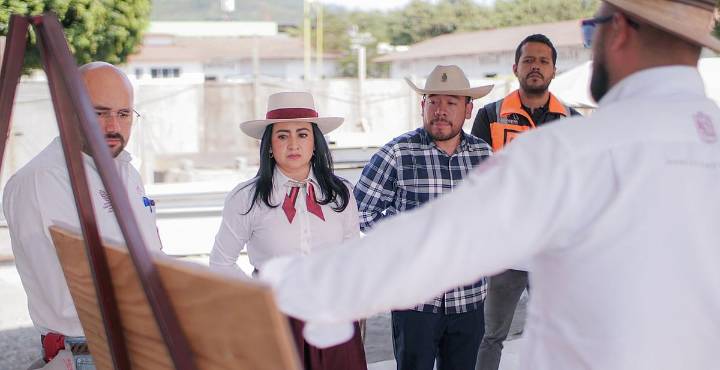 Instruye Gladyz Butanda a imprimir celeridad a obras realizadas en Uruapan