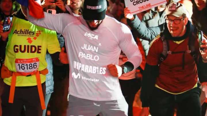 Conoce a Juan Pablo Dos Santos, el venezolano doble amputado que corrió el maratón de Nueva York