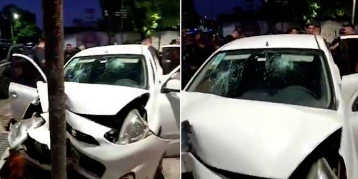 Tienen 13 y 15 años, robaron un auto y chocaron en Villa Lugano tras una persecución policial