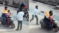 UP ‘Baccha Chor’ Video: Masked Man Tries To Pull 6-Year-Old In Broad Daylight, Father Fights Back: ‘Koi Dar Hi Nahi Hai’