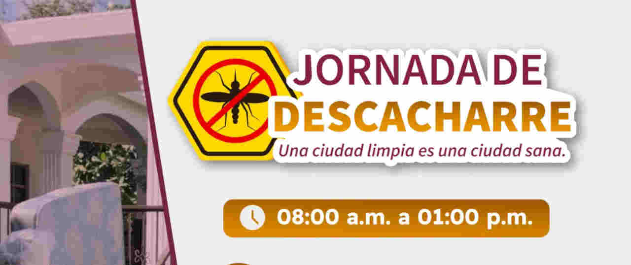 Mantiene el Ayuntamiento de Guaymas trabajos de la Jornada de Descacharre