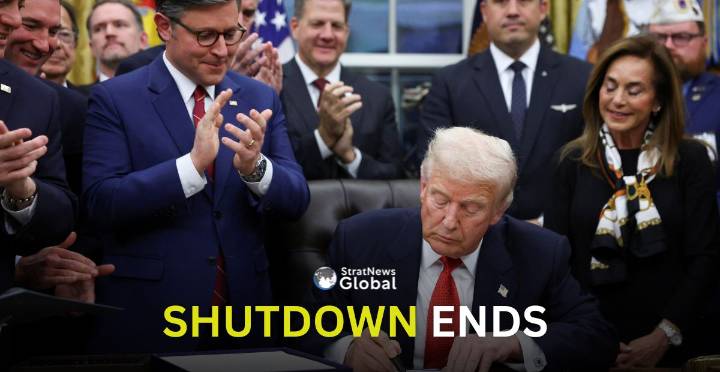 Trump Signs Bill Ending Longest U.S. Government Shutdown