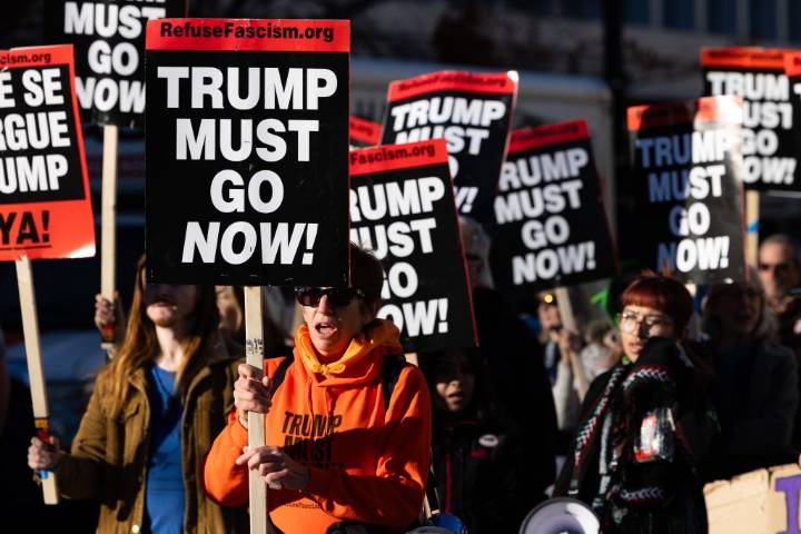 Who is funding the 'Refuse Fascism' rallies in DC?