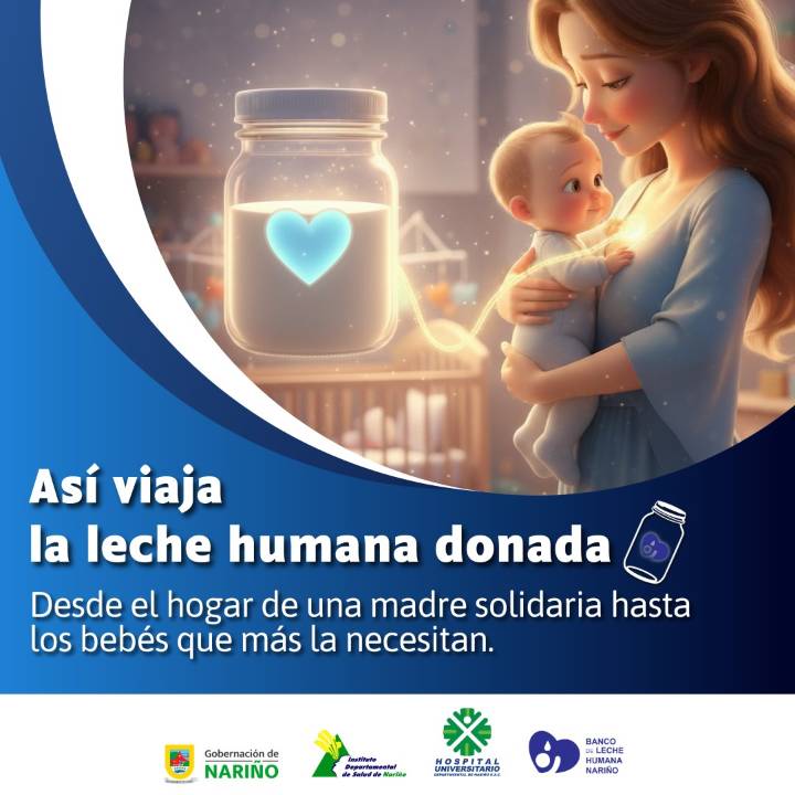 Donar leche materna: un acto de amor que salva vidas en Nariño
