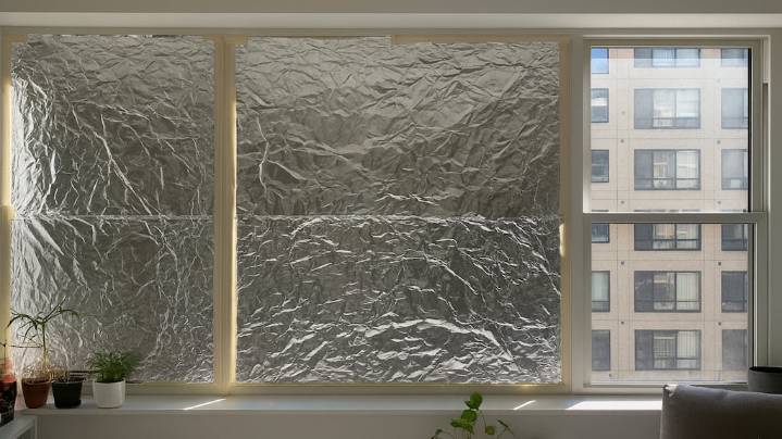 Pocos lo saben: para qué sirve cubrir las ventanas con papel aluminio en los días de calor