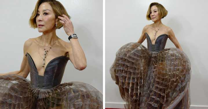 “Why She Dressed Up As A Wasp Nest?”: Michelle Yeoh’s Outfit At Premiere Triggers Meltdown Online