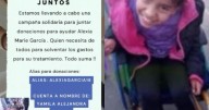 Todos por Alexia: salteña necesita la ayuda de todos para poder pagar su tratamiento