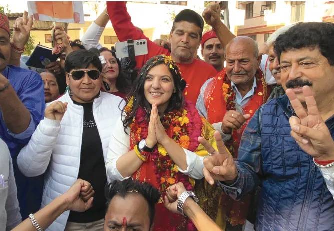 BJP’s Devyani Rana wins Nagrota