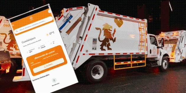 Lanzan Guadalajara App para seguir ruta de camiones recolectores de basura