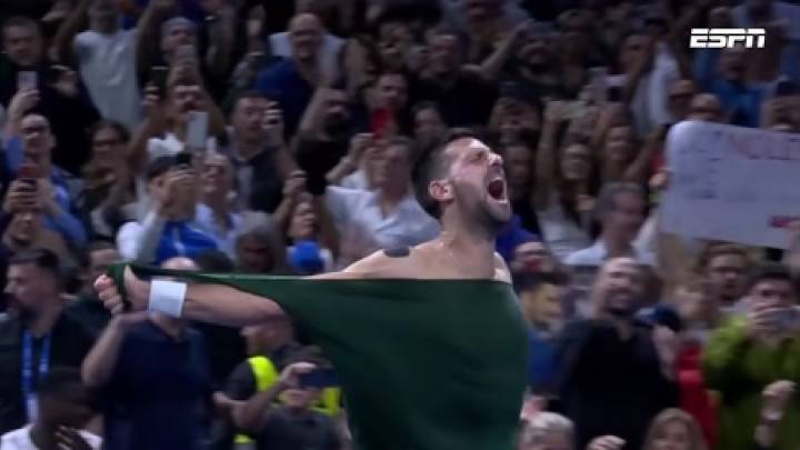 Djokovic supera a Musetti y se convierte en el campeón más longevo en la historia de la ATP
