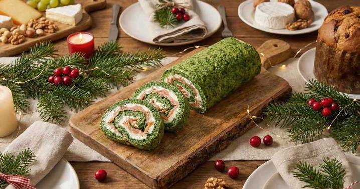 Chau harinas en las Fiestas: pionono de espinaca que se hace en 15 minutos y no sube el colesterol