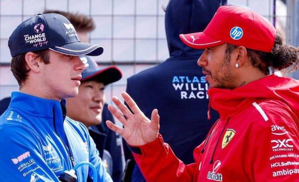 Hamilton señaló a Colapinto por el toque en el GP de Brasil: “Se movió"