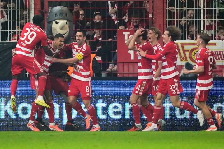 Union Berlin ends Bayern Munich's record 16-game winning streak with 2