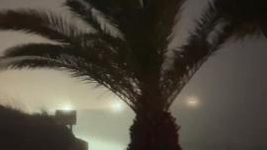 'Claudia' ya se deja ver en Tenerife