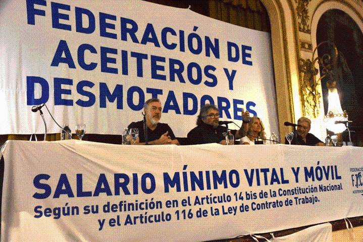 Aceiteros van al paro contra la reforma laboral de Milei