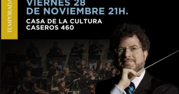 Casa de la Cultura: La Sinfónica prepara un show para cerrar noviembre