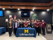 Axe throwing event raises funds for men’s health in Mt. Pleasant