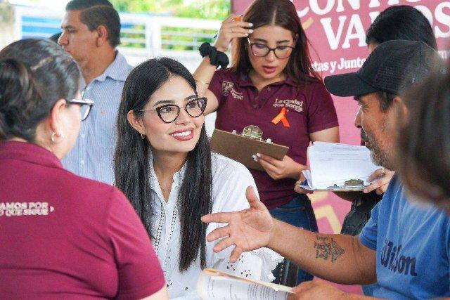 Geraldine Ponce destaca cercanía con la ciudadanía a través de audiencias públicas en Tepic