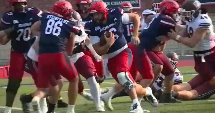 Wickersham throws TD pass and runs for score to help Richmond edge Fordham 17