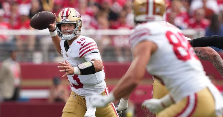 Brock Purdy volverá a vestir de oro y blanco el domingo