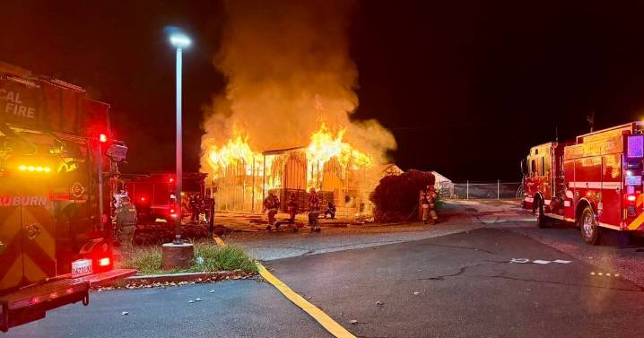 Former Auburn lumber mill that helped build the city destroyed in fire