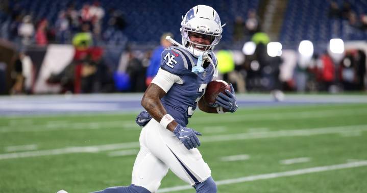 Patriots vs. Jets: TreVeyon Henderson’s third touchdown of game extends lead to 21