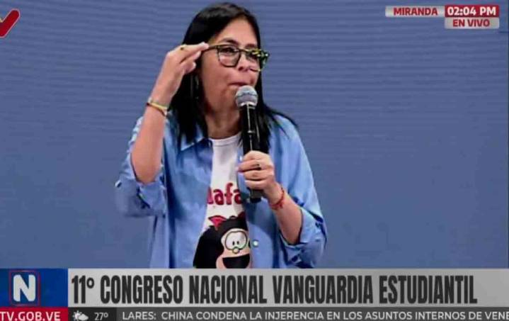 Rodríguez instala el 11° Congreso Nacional Vanguardia Estudiantil y llama a la juventud a ejercer el poder popular