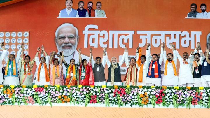 In final campaign push, PM urges voters to keep away ‘jungle raj’ for Bihar’s development