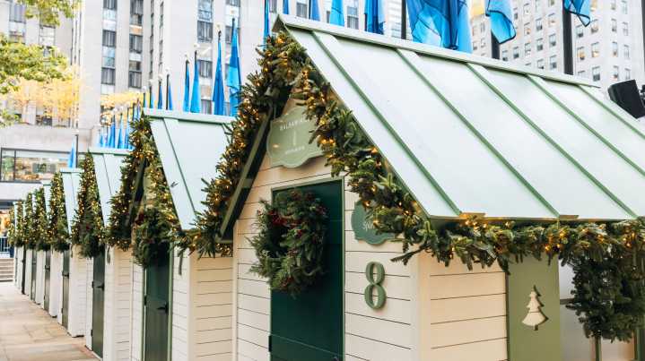 Cozy Holiday Chalets Return to Rockefeller Center in NYC: How to Book Them and Food Minimum