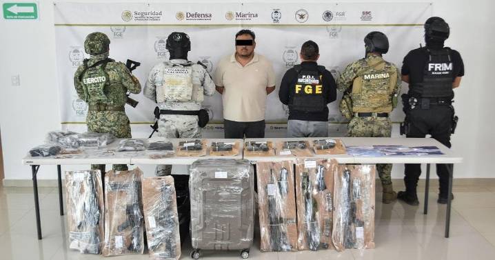 Capturan a ‘El Rayo’, presunto líder del CJNG en Playa del Carmen