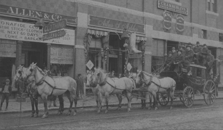 Before trains and autos, stagecoaches traversed the Midcoast