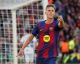 European football: Olmo double takes Barca top; Díaz fires up Bayern’s late rally