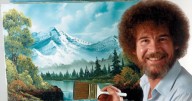 Bob Ross paintings sell for more than $600K to help public TV stations