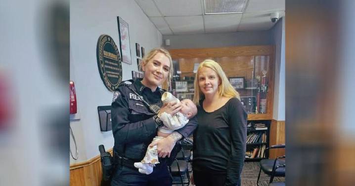 Arkansas City officer recognized after saving a baby's life