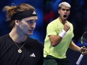 Masters ATP: Alcaraz y Zverev se miden por el boleto a la Final