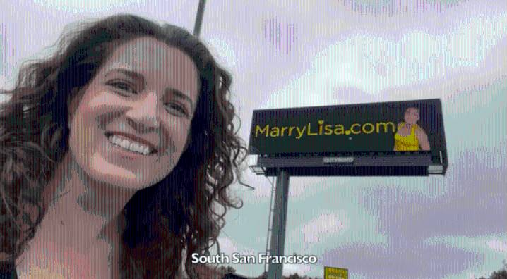 California woman behind 'Marry Lisa' billboards gets flood of applications
