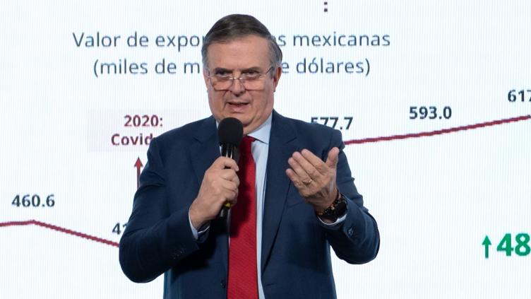 México el principal socio comercial de EU: Ebrard