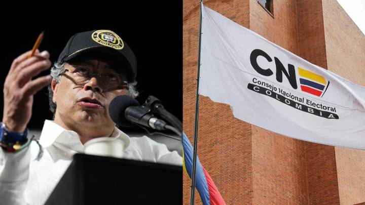 “No aceptamos esa decisión administrativa. Es la oposición multándonos”: Petro rechaza decisión del CNE sobre topes electorales