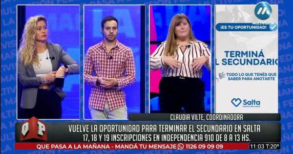 Salta relanza el programa para terminar el secundario: requisitos y fechas clave