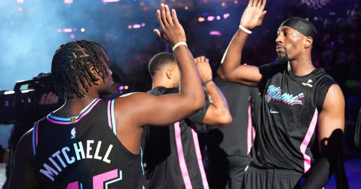 Powell scores 25, Adebayo adds 20 and Heat surge late to defeat short