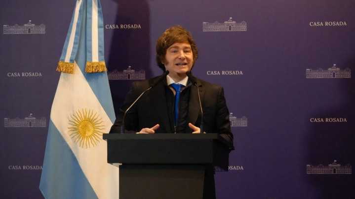 Dos sanjuaninos participaron de un encuentro político con Milei