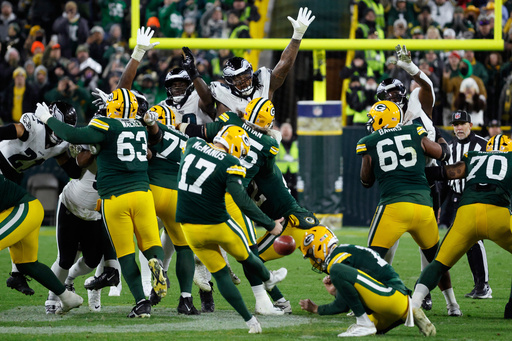 Brandon McManus, pateador de Packers, en duda para el juego contra los Giants por lesión