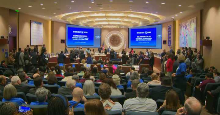 Los Angeles Mayor Bass attends Congressional field hearing on immigration enforcement operations in region