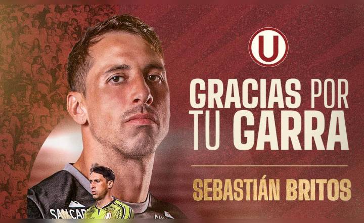 Sebastián Britos es la primera baja de Universitario tras el tricampeonato y deja el arco libre para el regreso de Diego Romero